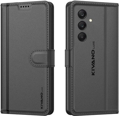 KIVANO LUXE Flip Cover for Samsung F36 5G / Samsung M36 5G(Black, Magnetic Case, Pack of: 1)