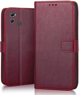 GoPerfect Flip Cover for Infinix Hot 20(Red, Dual Protection, Pack of: 1)