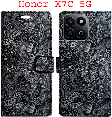 Mxkart Flip Cover for Honor X7C 5G(Multicolor, Pack of: 1)
