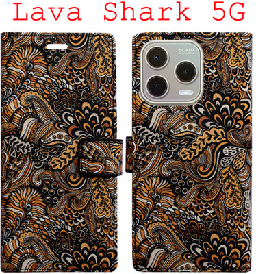 Mxkart Flip Cover for Lava Shark 5G(Multicolor, Pack of: 1)