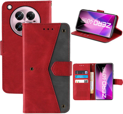 Aaghosh Flip Cover for Infinix Zero 40 5G(Red, Shock Proof, Pack of: 1)