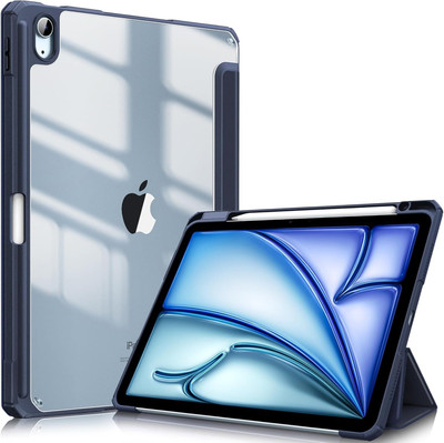 COVERHUB Flip Cover for Apple iPad (A16) 11th Generation 11 Inch 2025/ iPad 10th Generation 10.9 Inch 2022(Blue, Shock Proof, Pack of: 1)