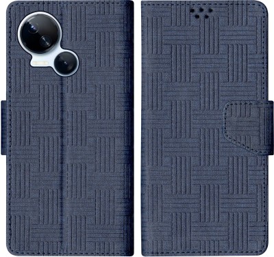 korumacase Flip Cover for Tecno Spark 10 5G(Blue, Shock Proof, Pack of: 1)
