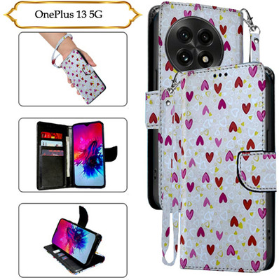 PARGO Flip Cover for OnePlus 13 5G(White, Pack of: 1)