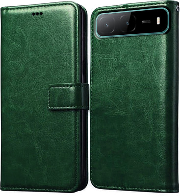 Casotec Flip Cover for Infinix Hot 60i 5G(Green, Pack of: 1)