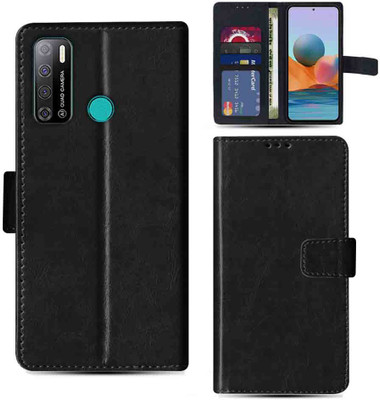 Kalua Mall Flip Cover for Tecno Spark Power 2 pouch cover | Tecno LC8 pouch cover | Black(Black, Magnetic Case, Pack of: 1)