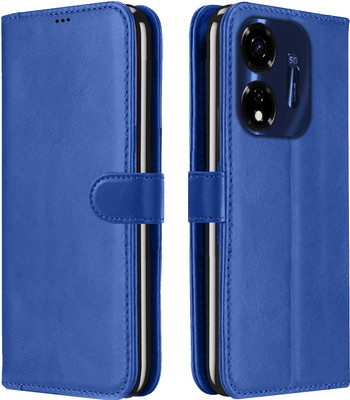 Roxel Flip Cover for Itel P55 5G(Blue, Dual Protection, Pack of: 1)