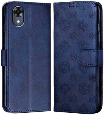 mehra Flip Cover for Oppo A17K Full Coverage With Proctection(Blue, Dual Protection, Pack of: 1)