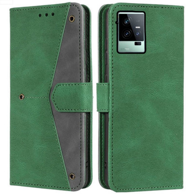 XSHIELD Flip Cover for iQOO 11 5G(Green, Shock Proof, Pack of: 1)