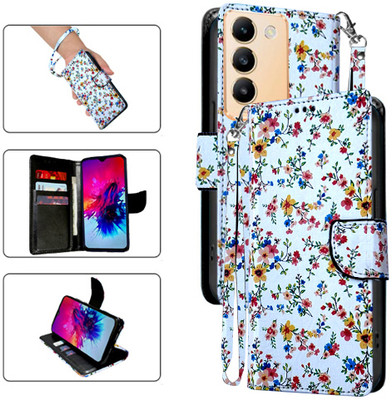 PARGO Flip Cover for Vivo T3 5G(White, Pack of: 1)