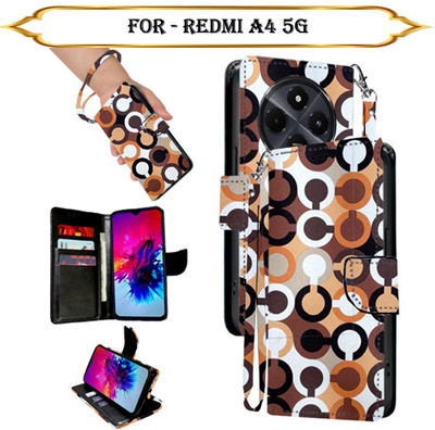 PARGO Flip Cover for Redmi A4 5G(Multicolor, Pack of: 1)