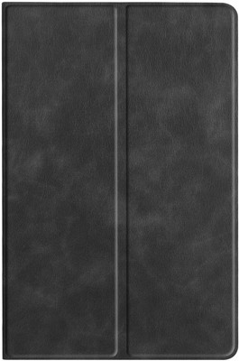realtech Flip Cover for Lenovo Tab M10 FHD REL (TB-X605FC / TB-X605LC) (10.1 Inch)(Black, Magnetic Case, Pack of: 1)