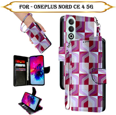 SALGO Flip Cover for OnePlus Nord CE 4 5G(Multicolor, Pack of: 1)