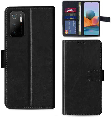 Kalua Mall Flip Cover for Poco M3 Pro pouch cover | Poco M2103K19PG pouch cover | Black(Black, Magnetic Case, Pack of: 1)