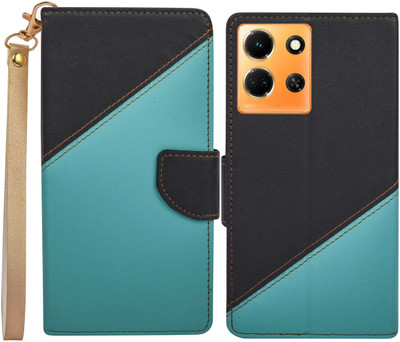 Spicesun Flip Cover for Infinix Note 30 5G(Green, Shock Proof, Pack of: 1)