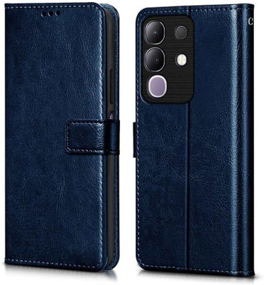 Aarov Flip Cover for vivo T4x 5G, iQOO Z10x 5G, Vivo Y31 Pro 5G(Blue, Dual Protection, Pack of: 1)