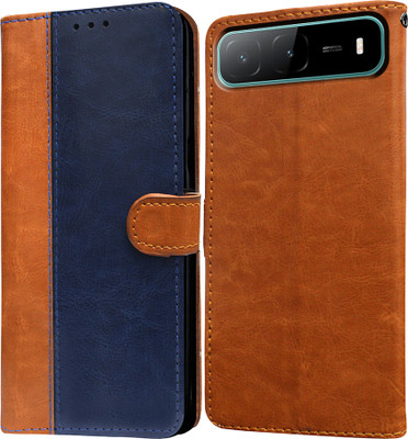 Casotec Flip Cover for Infinix Hot 60i 5G(Blue, Pack of: 1)