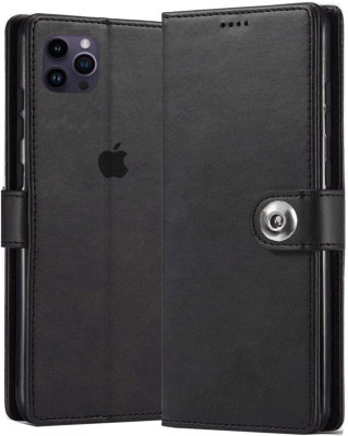 Worth Buy Flip Cover for Apple iPhone 11 Pro | Leather Case | (Flexible, Shock Proof Back Cover |(Black, Shock Proof, Pack of: 1)