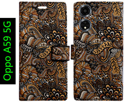 Toklot Flip Cover for Oppo A59 5G(Multicolor, Pack of: 1)