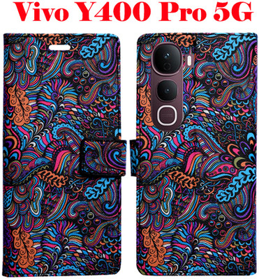 Toklot Flip Cover for Vivo Y400 Pro 5G(Multicolor, Pack of: 1)