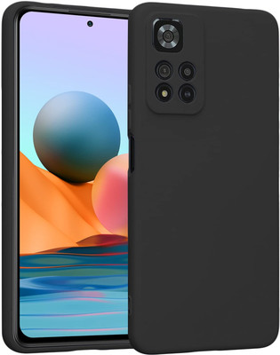 Phone Back Cover Flip Cover for POCO M4 Pro 5G(Black, Grip Case, Pack of: 1)