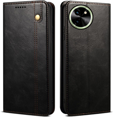 GoPerfect Flip Cover for Vivo V30E 5G |No.1 Top Trending Business Series | Wallet Back Cover(Black, Magnetic Case, Pack of: 1)