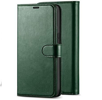 Takshiv Deal Flip Cover for Mi Redmi Note 10 Pro(Green, Dual Protection, Pack of: 1)