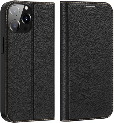 Dux Ducis Flip Cover for APPLE iPhone 14 Pro Max(Black, Shock Proof, Pack of: 1)