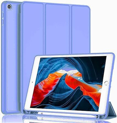 oaky Flip Cover for Apple iPad 7th Gen 10.2 inch(Blue, Pack of: 1)