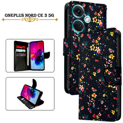 PARGO Flip Cover for OnePlus Nord CE 3 5G(Black, Pack of: 1)