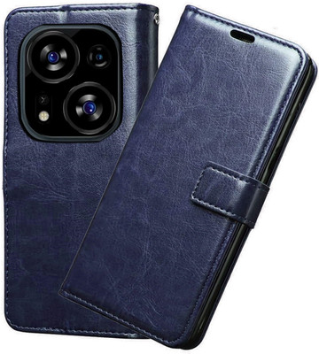 SAMARA Flip Cover for Tecno Phantom X2 5G(Blue, Shock Proof, Pack of: 1)