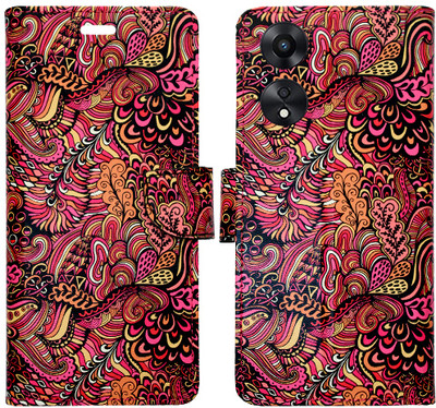 Toklot Flip Cover for Oppo A78 5G(Red, Pack of: 1)