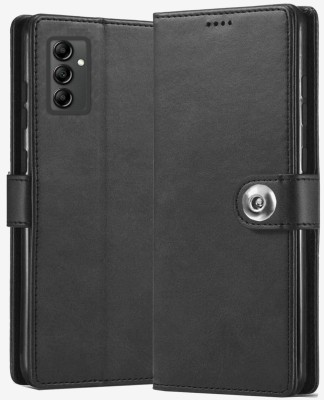Worth Buy Flip Cover for Samsung Galaxy M52 5G | Leather Case | (Flexible, Shock Proof Back Cover |(Black, Shock Proof, Pack of: 1)