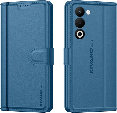 KIVANO LUXE Flip Cover for Oppo K13X 5G / Oppo A5 5G(Blue, Magnetic Case, Pack of: 1)