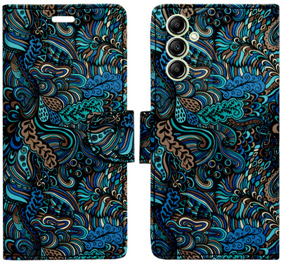 Toklot Flip Cover for Samsung Galaxy A35 5G(Blue, Pack of: 1)