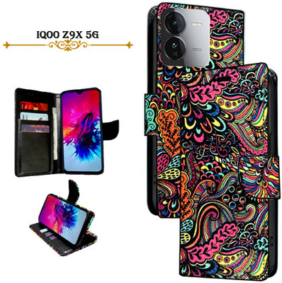 Mxkart Flip Cover for iQOO Z9X 5G(Multicolor, Pack of: 1)