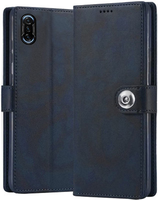 GoPerfect Flip Cover for Mi Poco F3 GT(Blue, Shock Proof, Pack of: 1)
