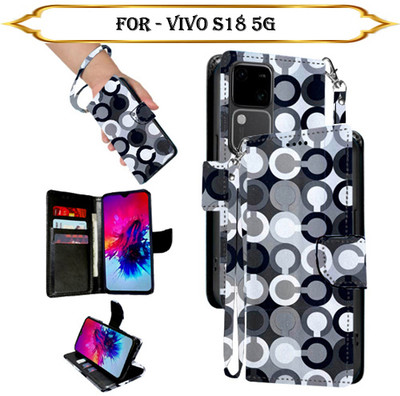 PARGO Flip Cover for Vivo S18 5G(Multicolor, Pack of: 1)
