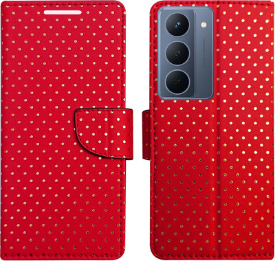 AD Enterprises Flip Cover for realme P3x 5G(Red, Magnetic Case, Pack of: 1)