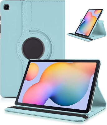 Mobilejoy Flip Cover for Samsung Galaxy Tab S6 Lite Cover 10.4 inch(Compatible Model-SM-P610/P615) 360 Rotated Case(Blue, Dual Protection, Pack of: 1)