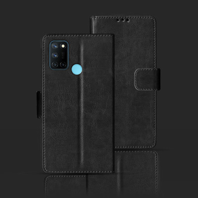 Kalua Mall Flip Cover for Realme 7i(Black, Pack of: 1)