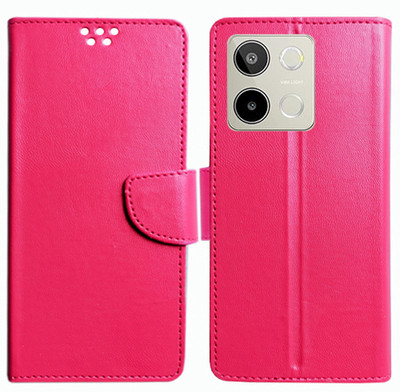 Toklot Flip Cover for Lava Blaze 3 5G(Pink, Pack of: 1)