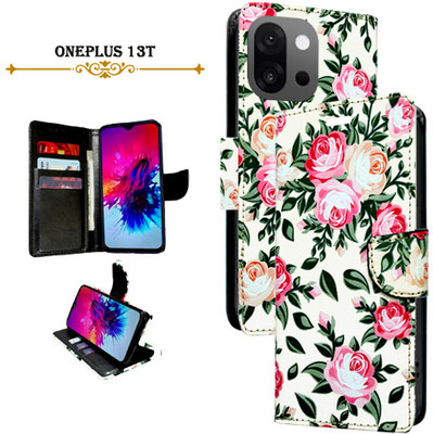 Mxkart Flip Cover for OnePlus 13T(White, Pack of: 1)