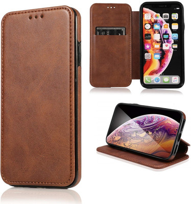 HARITECH Flip Cover for Vivo V40 Pro 5G / Vivo V40 5G / Vivo T3 Ultra 5G(Brown, Magnetic Case, Pack of: 1)
