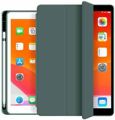 AGEIS Flip Cover for Apple iPad 10.2-Inch (9th/8th/7th Gen, 2021/2020/2019)(Green, Shock Proof, Pack of: 1)