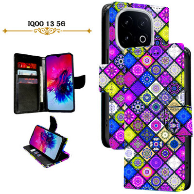 Vacko Flip Cover for iQOO 13 5G(Purple, Pack of: 1)