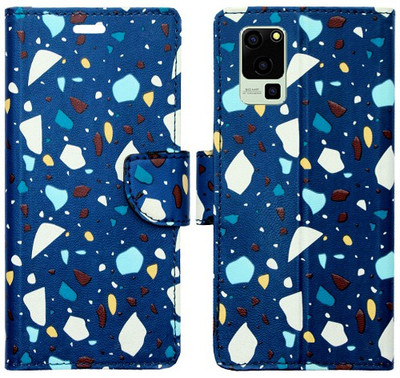 Realgo Flip Cover for Lava Blaze 5G(Blue, Pack of: 1)