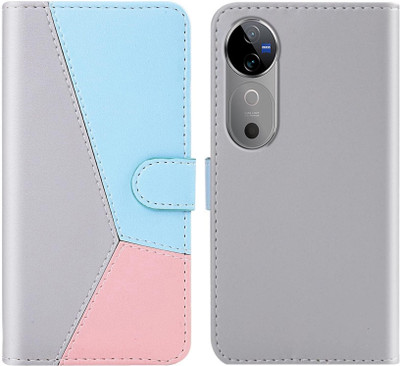 Clickcase Flip Cover for vivo V40 5G(Multicolor, Dual Protection)