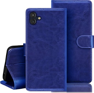 Roxel Flip Cover for Samsung Galaxy M13 5G(Blue, Dual Protection, Pack of: 1)