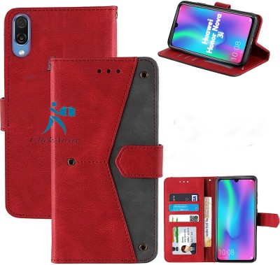 GoPerfect Back Cover for Huawei Nova 3i(Red, Shock Proof, Pack of: 1)